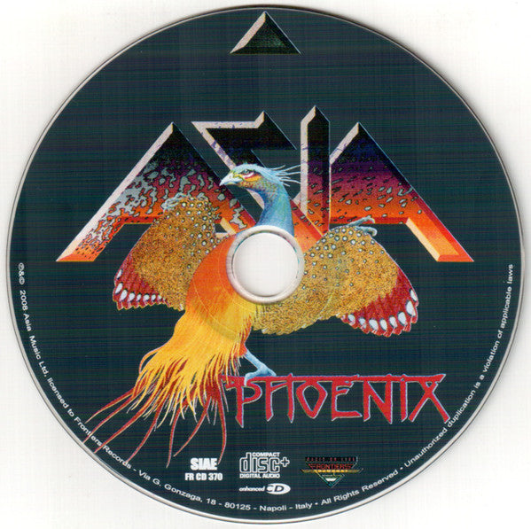 Asia (2) : Phoenix (CD, Album, Enh)