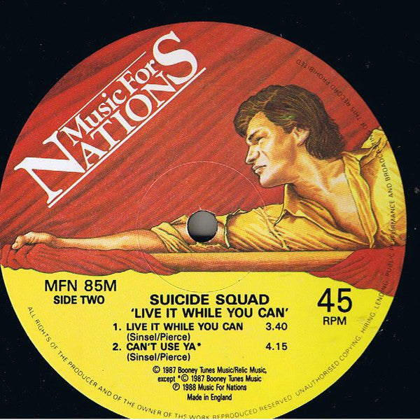 Suicide Squad (3) : Live It While You Can (12")