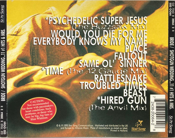 Bride : Shotgun Wedding (...11 #1 Hits & Mrs.) (CD, Comp)