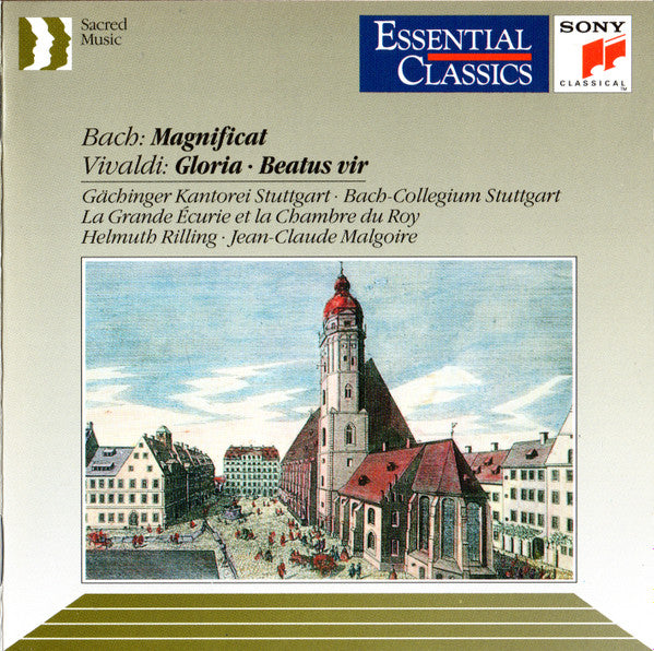 Johann Sebastian Bach / Antonio Vivaldi, Gächinger Kantorei Stuttgart · Bachcollegium Stuttgart, La Grande Ecurie Et La Chambre Du Roy, Helmuth Rilling · Jean-Claude Malgoire : Magnificat / Gloria · Beatus Vir (CD, Comp, RE)