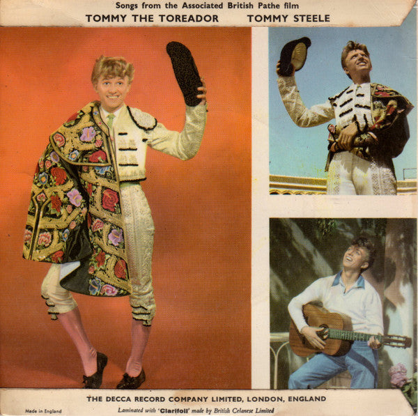 Tommy Steele : Tommy The Toreador (7", EP, 4 P)
