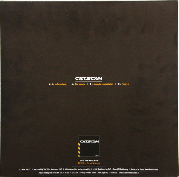 Catscan : Be Unforgettable (12")