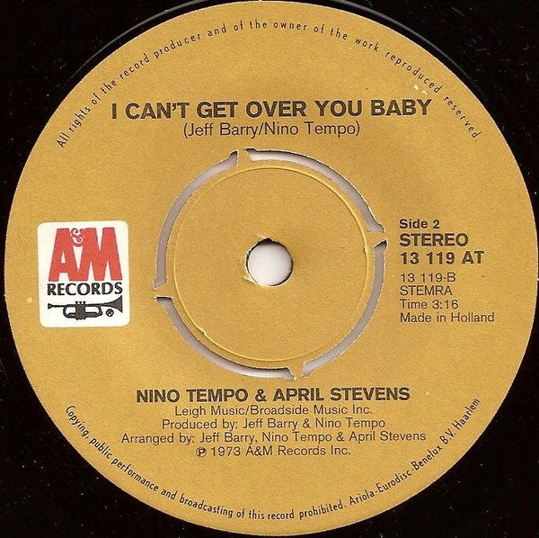 Nino Tempo & April Stevens : Who Turns Me On (7", Single)