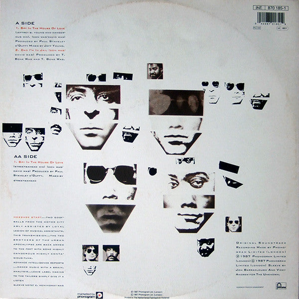 Was (Not Was) : Spy In The House Of Love (12", EP)