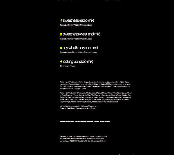 Michelle Gayle : Sweetness (CD, Maxi)