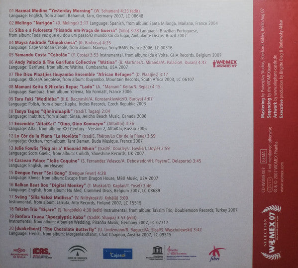 Various : The Womeximizer 07 (CD, Comp, Promo)