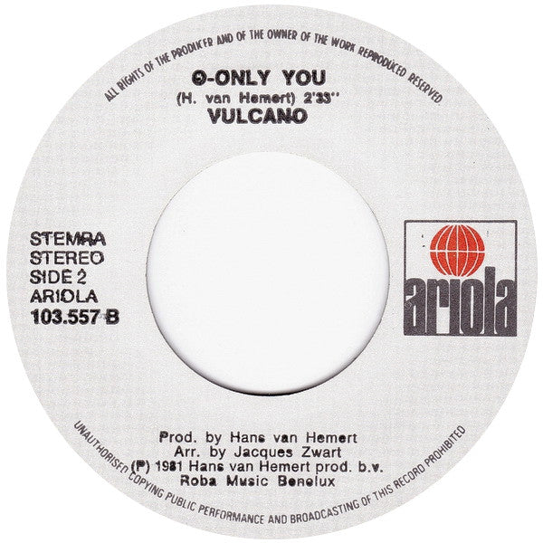 Vulcano (2) : Superman (7", Single)