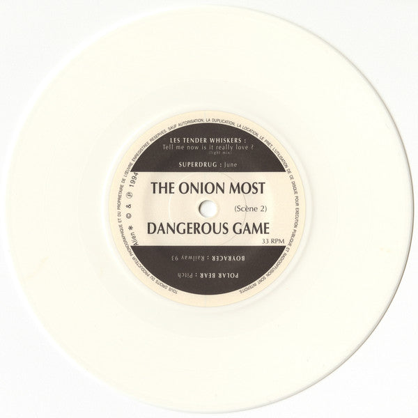 Various : The Onion Most Dangerous Game (Box, Comp + 7", Gre + 7", Whi + 7", Red)
