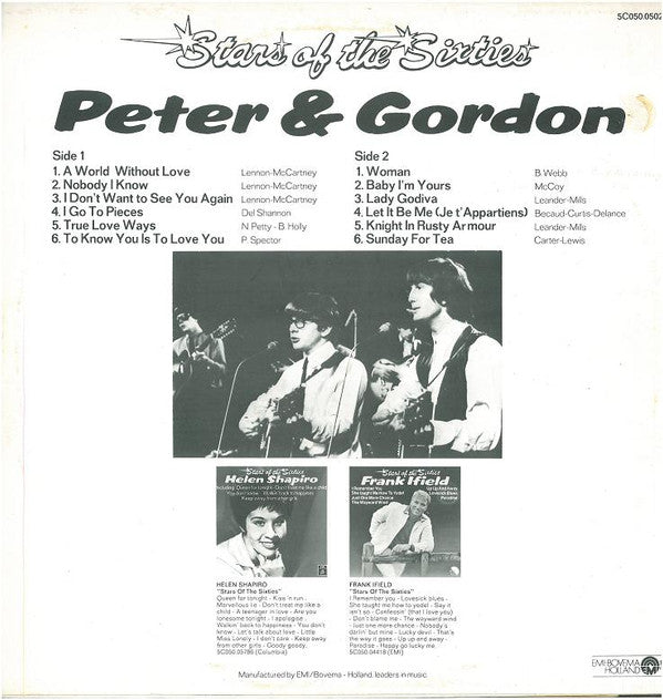 Peter & Gordon : Stars Of The Sixties (LP, Comp)