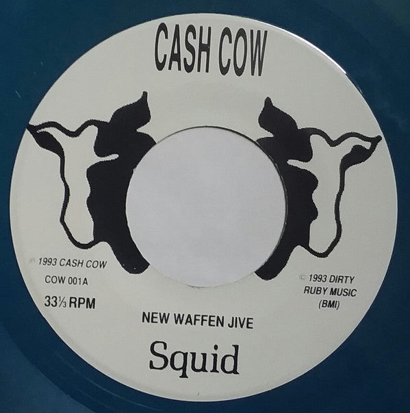 Squid (14) : New Waffen Jive (7", Blu)