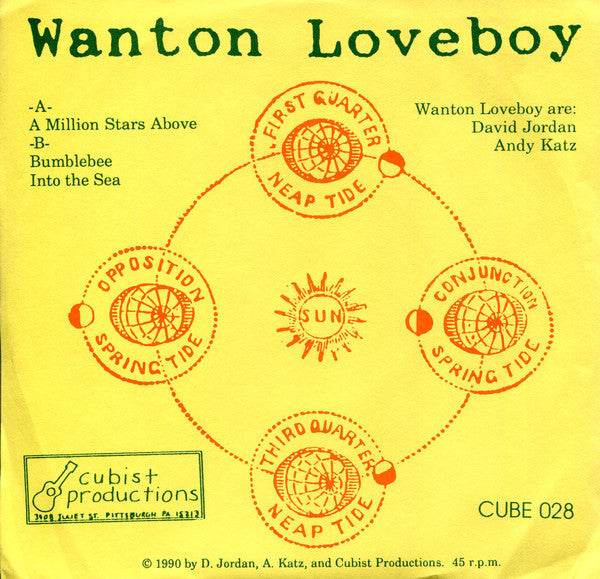 Wanton Loveboy : A Million Stars Above (7")