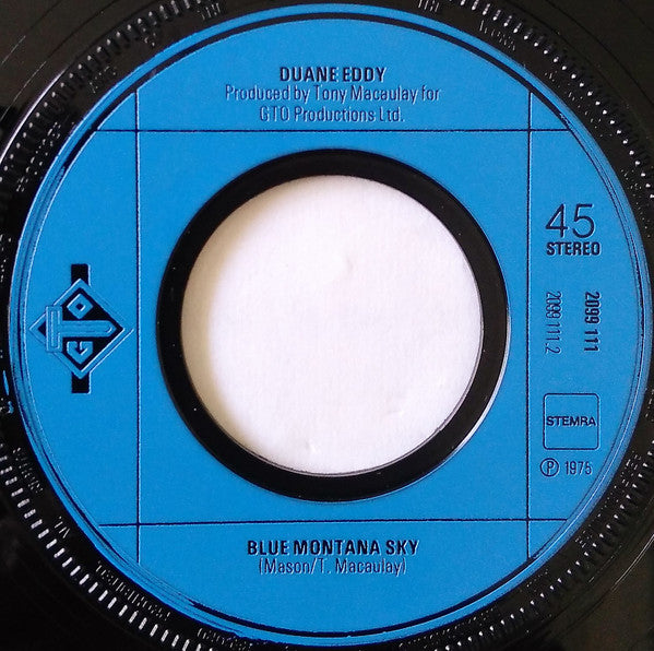 Duane Eddy And The Rebelettes* : Play Me Like You Play Your Guitar (7", Single, Blu)