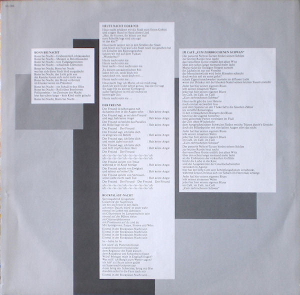 Schroeder Roadshow : Wir Lieben Das Land (LP)