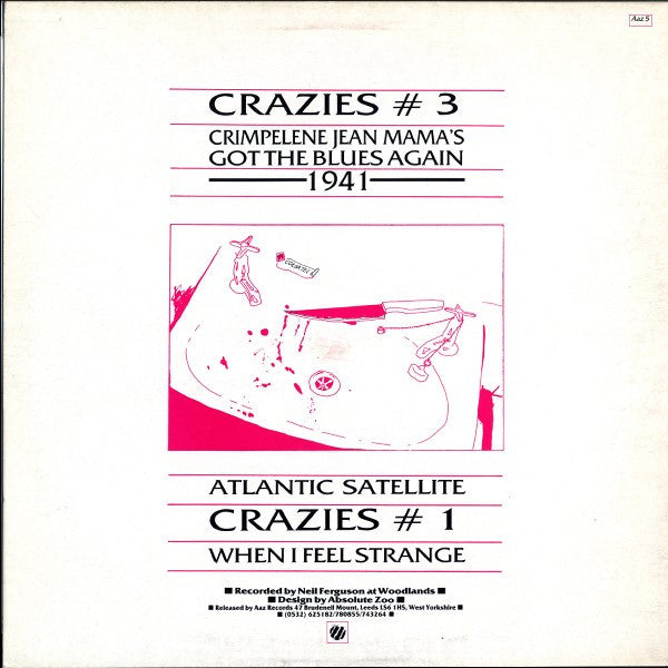 The Sinister Cleaners : Lemon Meringue Bedsit (12")