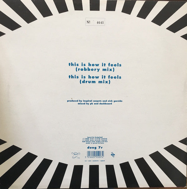 Inspiral Carpets : This Is How It Feels (Remix) (12", Ltd, Num)