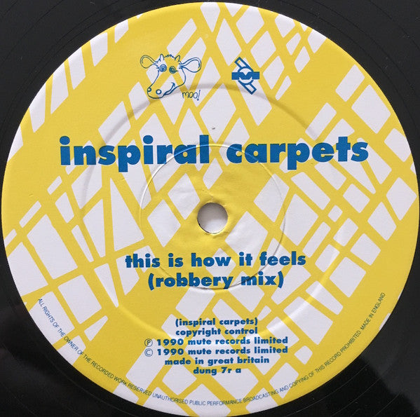 Inspiral Carpets : This Is How It Feels (Remix) (12", Ltd, Num)