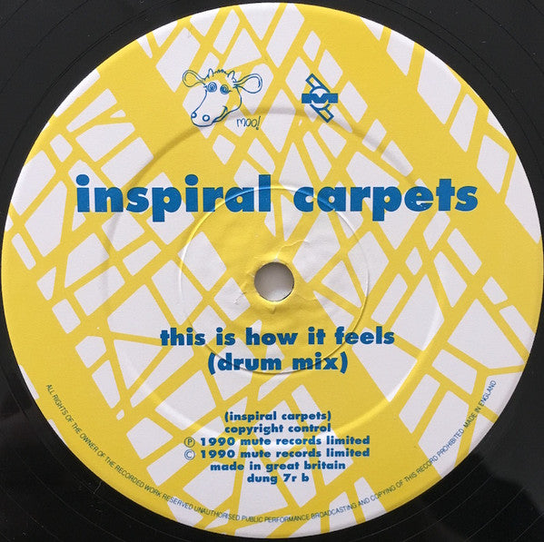 Inspiral Carpets : This Is How It Feels (Remix) (12", Ltd, Num)