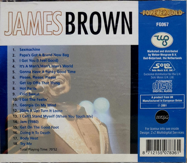 James Brown : James Brown (CD, Comp)