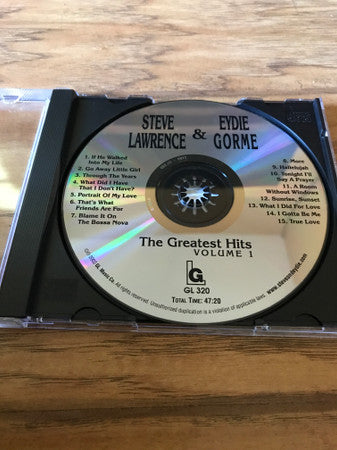 Steve & Eydie : The Greatest Hits Volume 1 (CD, Comp, RE)