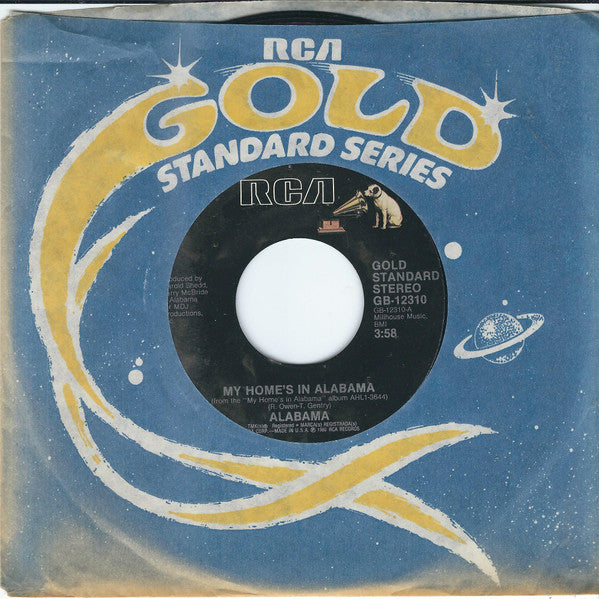 Alabama : My Home's In Alabama (7", Styrene)