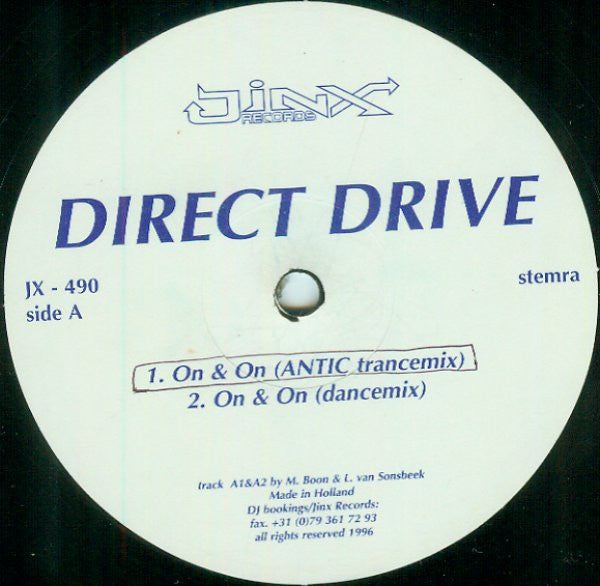 Direct Drive : On & On (12")