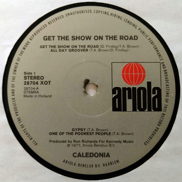 Caledonia (6) : Get The Show On The Road (LP, Album)