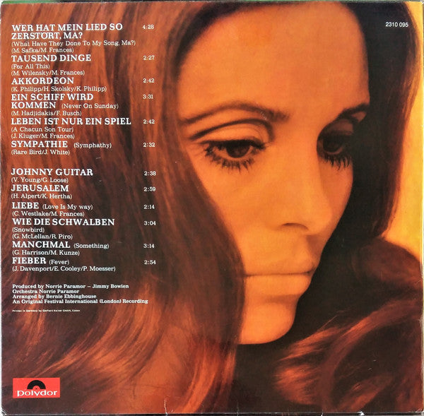 Daliah Lavi : Daliah Lavi (LP, Album)