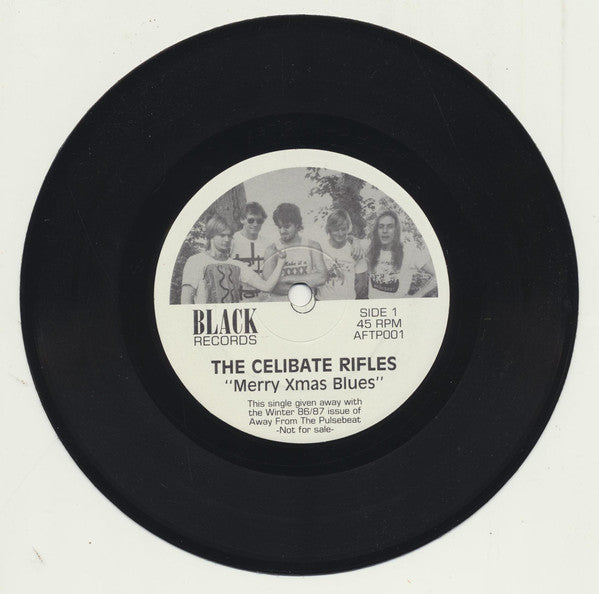 Saqqara Dogs / The Celibate Rifles : Splatterdance / Merry Xmas Blues (7", Single, Ltd, Promo)