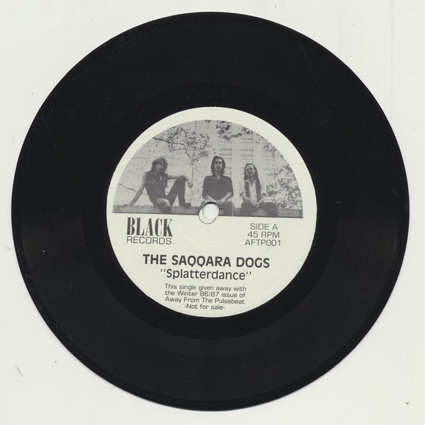 Saqqara Dogs / The Celibate Rifles : Splatterdance / Merry Xmas Blues (7", Single, Ltd, Promo)