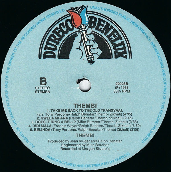 Thembi : Thembi (LP, Album, RE)