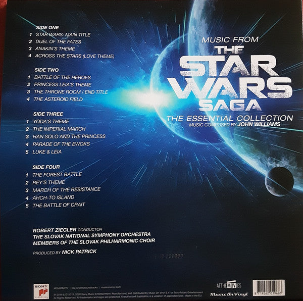 Robert Ziegler : The Star Wars Saga - The Essential Collection (2xLP, Comp, Ltd, Num, Gre)