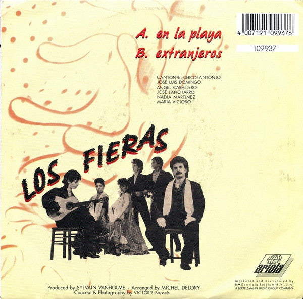 Los Fieras : En La Playa (7", Single)