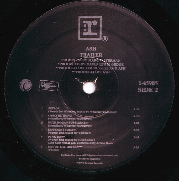 Ash : Trailer (LP, Album)