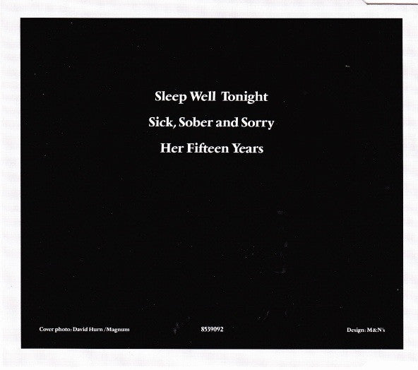 Gene : Sleep Well Tonight (CD, Single)