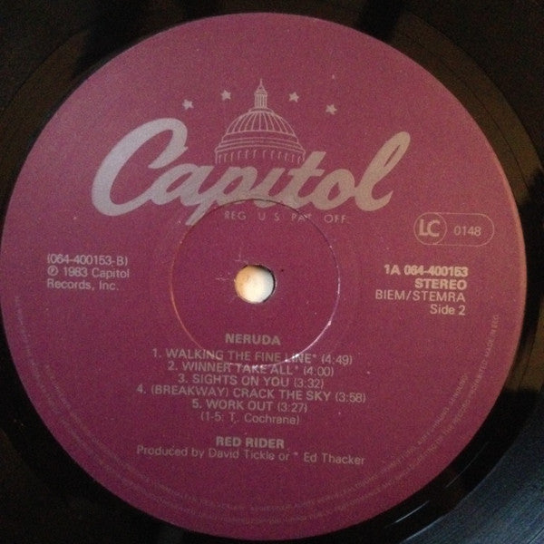 Red Rider : Neruda (LP, Album)