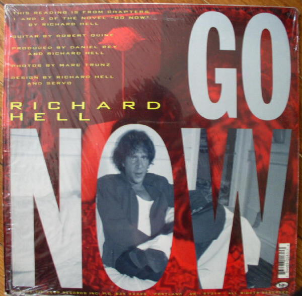 Richard Hell & Robert Quine : Go Now (10", Pic)