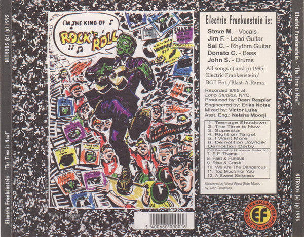 Electric Frankenstein : The Time Is Now! (CD, Comp)