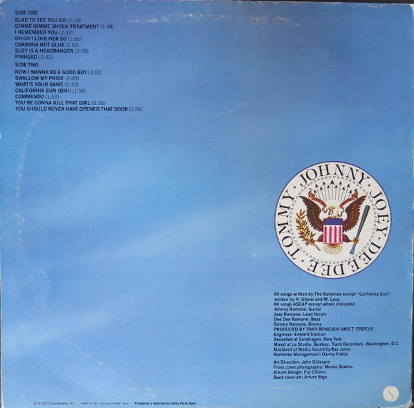 Ramones : Leave Home (LP, Album)