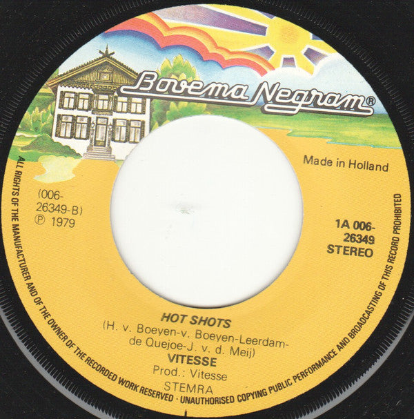 Vitesse (2) : Rock And Roll Band / Hot Shots (7", Single)