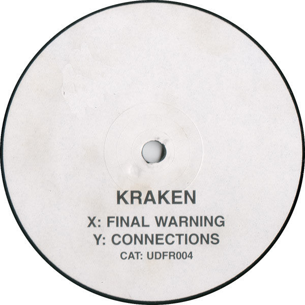 Kraken : Final Warning / Connections (12", Promo)