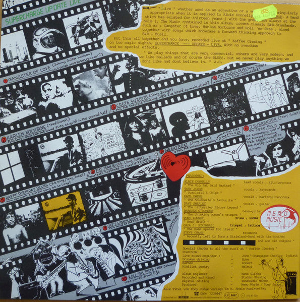 Supercharge (2) : Up Date Live (LP, Album)