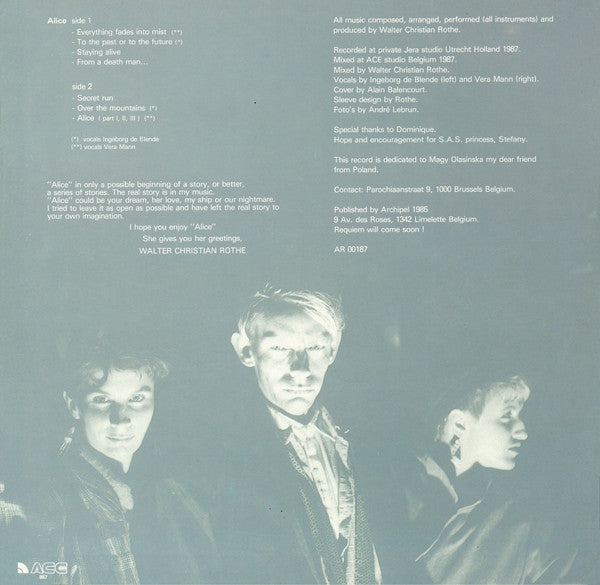 Walter Christian Rothe : Alice (LP)