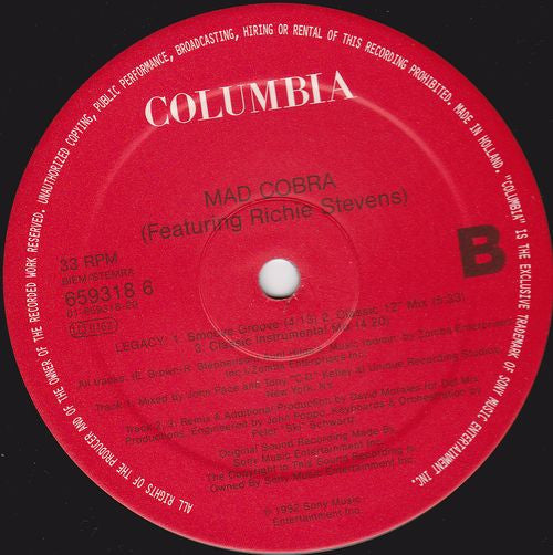 Mad Cobra : Legacy (12")