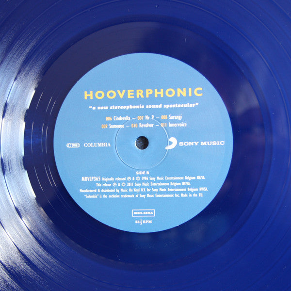Hooverphonic : A New Stereophonic Sound Spectacular (LP, Album, Num, RE, Blu)