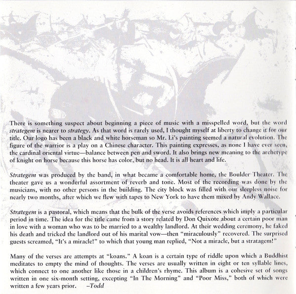 Big Head Todd And The Monsters : Strategem (CD, Album)