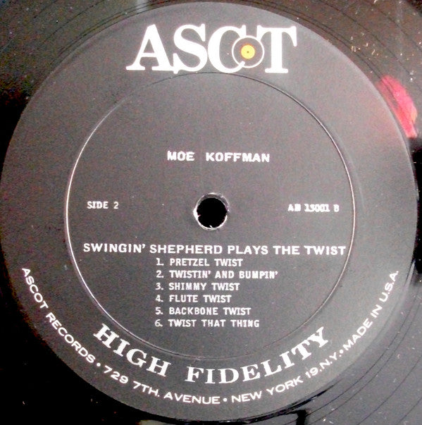 Moe Koffman : The Swingin' Shepherd Plays For The Teens (LP, Mono)