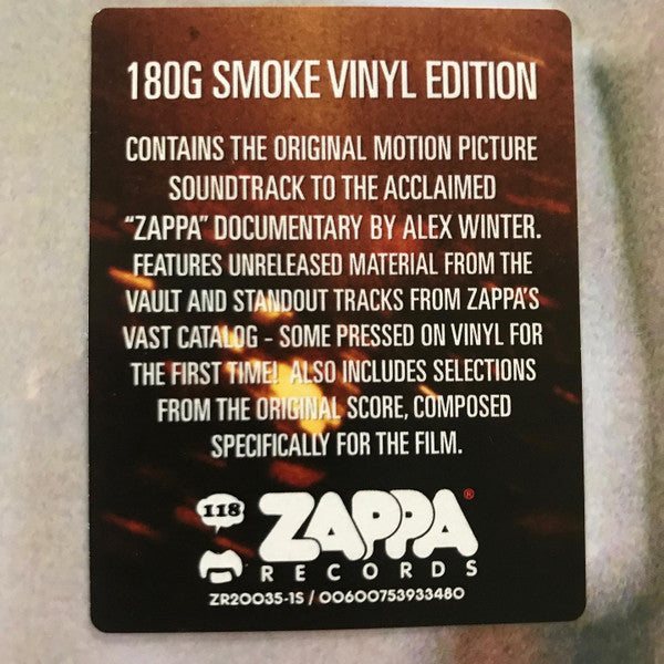 Frank Zappa : Zappa (Original Motion Picture Soundtrack) (5xLP, Ltd, Smo)