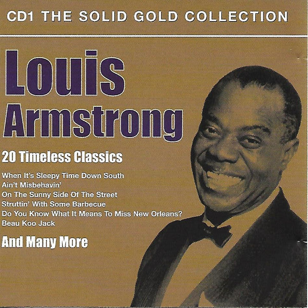 Louis Armstrong : The Solid Gold Collection (2xCD, Comp)