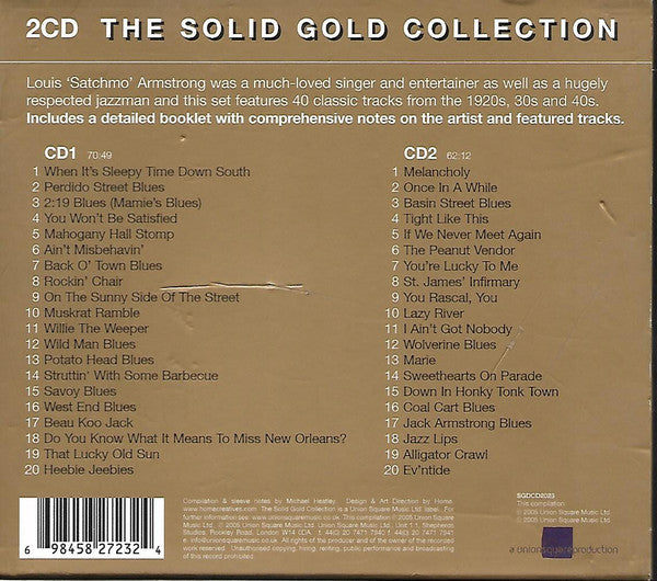 Louis Armstrong : The Solid Gold Collection (2xCD, Comp)