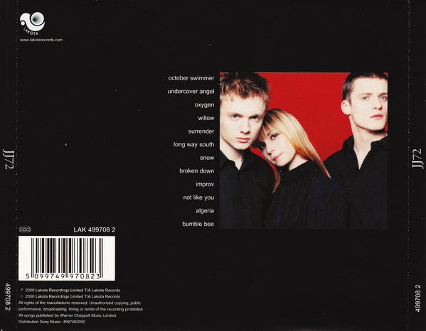 JJ72 : JJ72 (CD, Album)